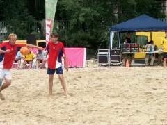 Multimobile LED scoreboard at the BeachSoccer Media Cup Hungary 2006