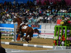 2 sided, 6 digit LED display for horse riding and running, with RS422 data transmission for the scoring system